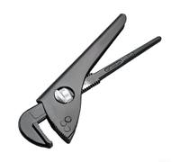 Clé à pipe avec verrouillage à cliquet positif pour une manipulation sûre lors de la rotation du tuyau à couple élevé (30,5 cm)