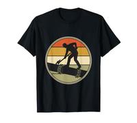 Clé à Pipe de Plombier Action rétro Coucher de Soleil Art T-Shirt