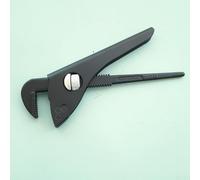 Clé à pipe en acier au carbone avec cliquet à réponse rapide pour des ajustements réactifs pendant le travail en direct (30,5 cm)