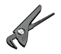 Clé à pipe en acier au carbone avec cliquet à réponse rapide pour des ajustements réactifs pendant le travail en direct (22,9 cm)