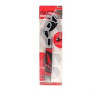 Clé à pipe en acier autobloquante avec tension à ressort et dents double face, conçue pour fournir une prise ferme sur les fixations lors d'une utilisation intensive (25,4 cm)