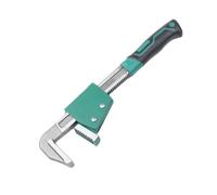 Clé à pipe réglable rapide de type F Outils à main robustes | Clés de tuyau d'évier de salle de bain pour la maison, la salle de bain, le garage, les toilettes, le robinet de douche