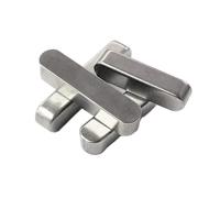 Clé à plume à bout rond, clé plate carrée rectangulaire parallèle, goupille de centrage d'arbre de transmission(M4*4/18mm)