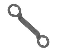 Clé à poulie pour scooter, clé hexagonale en acier pour retrait d'embrayage avec double tête | Outils d'embrayage ergonomiques multifonctionnels pour moto avec poignée incurvée pour une meilleure