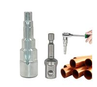 Clé À Raccord De Radiateur entretien Carrée De 1/2 Pouce | À Raccord De Plomberie | Extenseur De Tuyau En Cuivre Et Acier Au Carbone, Pour La Maison, Les Toilettes, Le Climatiseur, La Cons