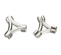 Lezyne Clé à rayons 3-WAY – 3.23/3.30/3.45 mm – argent haute brillance – TU