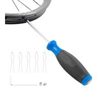 Clé à rayons Cycle - Outils d'enlèvement de mamelon pour rayons, clé de mamelon Cycle multifonctionnel | Outil de pilote d'insertion de rayons, clé de mamelon d'installation