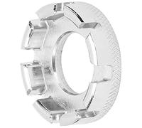 Clé à Rayons de Vélo, clé à Rayons à 8 Voies, clé de Mamelon de Rayon de Vélo, clé de Vélo, clé à Pédale, Jantes, clé de Réglage, Outil de Réparation (Silver)