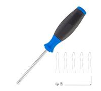 Clé à rayons - Pilote de mamelon de vélo multifonction, outil de capuchon de rayon portable, anneau de verrouillage en acier inoxydable, kit de retrait professionnel de trou de jante | Pour