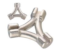 Clé à rayons pour vélos, clé ergonomique compacte à 3 voies | Outil pour redresser les rayons et les jantes | Pour le garage, l'extérieur, les voyages, l'usine, la réparation extérieure, l'atelier