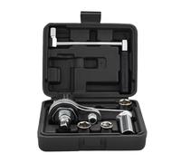 Clé à remorquage télescopique - Pneu extensible | Outil de changement de pneu haute performance | Kit de changement de pneus avec prises, équipement de réduction de roue pour camping-car, demi-voiture