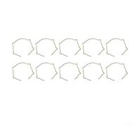 Clé à ressort en forme d'étoile pour moulinet Kestrel Valiant Eagle II Baitcast - Lot de 5 ou 10 pièces de rechange en métal compatible avec Five-Star S (10 pièces)