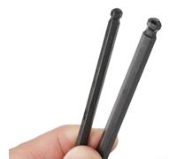 Clé à rotule pour guitare électrique acoustique, basse | Clé hexagonale en forme de L 4 mm 5 mm e réglage du manche en acier au carbone pour Gibson pour Fender (4 mm + 5 mm)