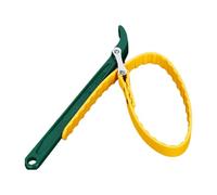 Clé à sangle | Clé de ceinture réglable pour la clé à bande de poignée de filtre à huile, sangle tubulaire avec plusieurs goujons d'usage Construit en fer ductile de haute qualité. Il s'agit