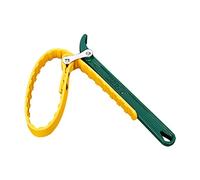 Clé à sangle de 22,9 cm pour filtre à huile - Clé multifonction pour ouvre-bocal - 50 à 120 mm - Clé en caoutchouc robuste réglable pour réparation de mécaniciens et plombiers