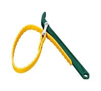 Clé à sangle réglable - Outil robuste en caoutchouc en fer ductile à longueur réglable, équipement d'outils à main d'entretien mécanique, dispositif utilitaire de retrait de fixation de tuyau