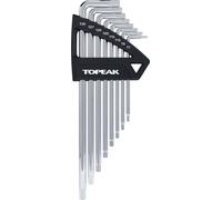Clé à six pans creux Topeak Wrench 8 pièces, argent