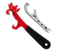 Clé à tambour multifonction en aluminium avec poignée antidérapante pour ouvrir et refermer les couvercles de seau dans divers environnements