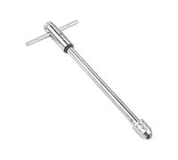 Clé à taraud à cliquet réglable pour tailles de filetage métrique M3-M8 et M5-12, outil à main en acier à haute teneur en carbone avec poignée coulissante en T et mécanisme à cliquet double direction