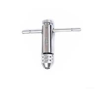 Clé à taraud à cliquet robuste pour tailles de filetage M3, M8 et M5 avec poignée coulissante réglable en T pour un effet de levier maximal (M3-8)