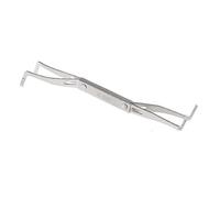 Clé à tension double face en acier inoxydable pour serrurier