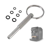 Clé À Tête Ovale,Tournevis Ovale,Clé Ovale Avec,Clé Ovale Avec 6 Anneaux En Caoutchouc,Pour Machines À Café Compatible Avec Nespresso, Jura, Krups, Aeg