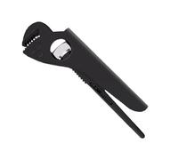 Clé à tube réglable en acier au carbone - 1 pièce - Clé industrielle - Outil robuste de 7 à 12 pouces - Clé multifonction pour robinet, raccords, lavabo, toilettes, eau