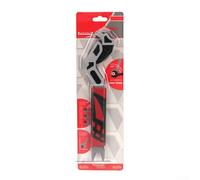 Clé à tuyau en acier auto-réglable avec trois dents latérales pour équerre hexagonale et fixations endommagées dans les kits de réparation de voiture (20,3 cm)