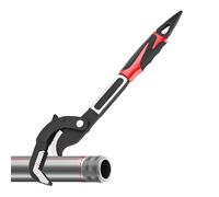 Clé À Tuyau - Pince À Tuyau Réglable Robuste, Outil De Plombier En Acier À Haute Teneur En Carbone Avec Dents Trempées Par Induction Pour L'installation De Conduites D'eau | Qualité Professionnelle