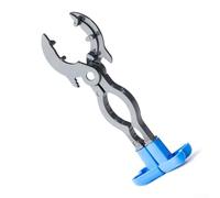 Clé à valve réglable, outil multifonction 3 en 1 pour bouteille de gaz, construction en alliage d'aluminium, pour valves de réservoir de propane, utilisation intérieure et extérieure