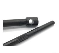 Clé à vis pour cadre de lit en acier de 8 mm pour machine à graver fraiseuse, clé carrée intérieure avec finition oxyde noir, design ergonomique pour lourdes
