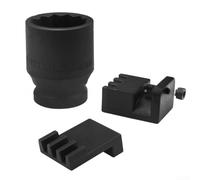 Clé à volant d'inertie réglable 36 mm 3 pièces en acier robuste pour embrayage, outil de maintien de vilebrequin, poulie de retrait de poulie, moto tout-terrain, VTT pour quad