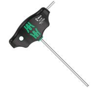 Wera Tournevis hexagonal 454 HF – Poignée croisée Hex-Plus, fonction de maintien, 3 x 100 mm