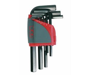 Clé Allen - râtelier de 9 clés allen coudées - 1.5-10- tête droite - 62R9A SAM OUTILLAGE