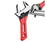 Clé anglaise réglable - Clé anglaise réglable extra large de 6/8 pouces │ Clé dynamométrique avec poignée ergonomique | Outils de bain pour tuyaux de plomberie │ Clé anglaise légère pour