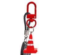 vec poche conique miniature de chantier en utilisation de pendentifs amusants avec cône de sécurité routière | Nouveau clip de poche pour sacs à dos, Soudera