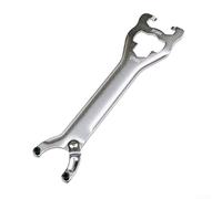 B pour axe de vélo traitée thermiquement pour une prise en main sûre sur le pédalier, le bol et les anneaux de verrouillage de cassette, résiste à la déformation sous pression