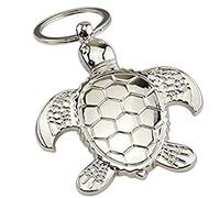 oucle Tortue Porte-clés Pendentif Alliage Décoration Porte-clés Personnalité Anneaux Porte-Clés en Métal Titulaire Portable et UtileOpération Facile