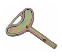 Clé carré 6 mm mâle pour serrure batteuse MÉTALUX