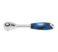 Draper 26504 liquet réversible à 72 dents avec poignée souple Bleu 1/2"