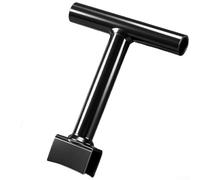 ollecteur de chauffage par le sol - Outil auxiliaire pour plomberie - Poignée ergonomique - 30 cm - Noir (150 mm)
