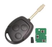 Clé complète électronique à Programmer pour Ford Mondeo Puma Fiesta Focus c-Max Fusion s-Max ka Galaxy Transit Scorpio Escort Cougar Télécommande 433Mhz ID60 4D60 Puce Pro-Plip