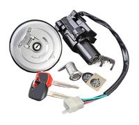 Clé Contacteur D'allumage Compatible Avec CB250 Pour Hornet 250 2000-2002 Interrupteur D'allumage De Moto Barillet De Verrouillage De L'interrupteur De Démarrage De Moto OEM: 35010-KEA-740