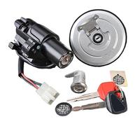 Clé Contacteur D'allumage Compatible Avec CB600F Pour CB600F2Y Pour Hornet 600 2000-2002 Interrupteur De Démarrage D'allumage Barillet De Verrouillage Interrupteur Verrouillage OEM:35010-MBZ-D01