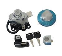 Clé Contacteur D'allumage Compatible Avec Shadow Pour VT400 Pour VT750 1991-2013 Ensemble De Commutateurs D'allumage De Moto Interrupteur De Démarrage D'allumage Barillet Verrouillage Interrupteur