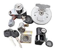 Clé Contacteur D'allumage Compatible Avec Suzuki Pour VZR1800 Pour Boulevard Pour M109R 2006-2010 Accessoires De Verrouillage De Commutateur De Démarrage D'allumage OEM:37000-48860 37000-48861