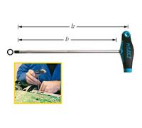 Clé coudée pour vis à 6 pans creux 5 mm Hazet 828-5 Longueur de la lame: 200 mm N/A 1 pc(s)