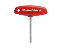 Clé coudée pour vis à 6 pans creux 6 mm Weidmüller IS 6 DIN 6911 0407900000 Longueur de la lame: 80 mm 1 pc(s)