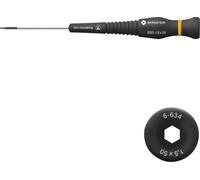 Clé coudée pour vis à 6 pans creux antistatique (ESD) 1.5 mm Bernstein Tools 6-634 Longueur de la lame: 50 mm N/A