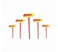 Clé crayon isolé de 6 kant avec main en T, 5 ensembles partiels Ensemble T4422